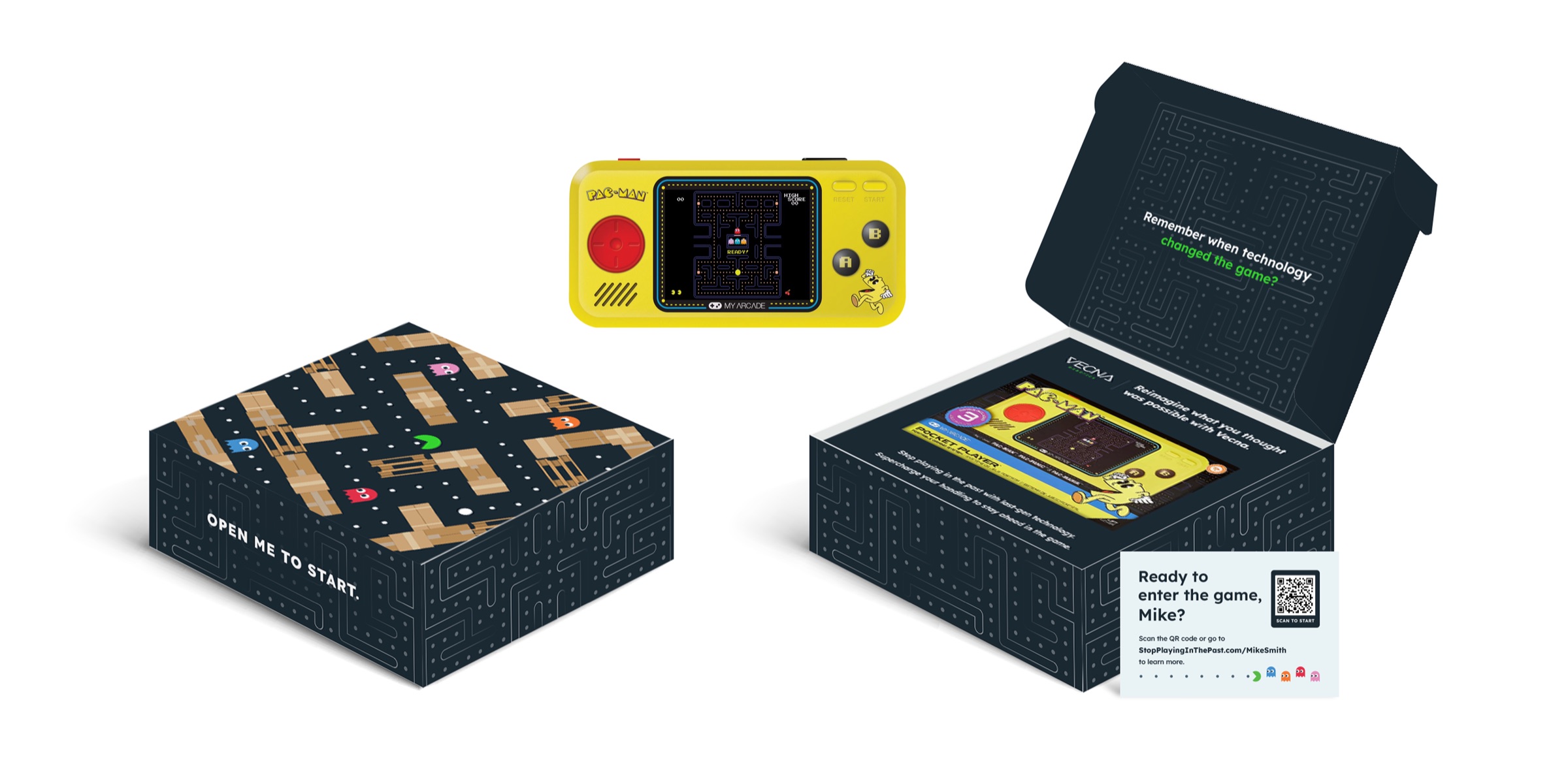 Vecna Pac-Man direct mail box